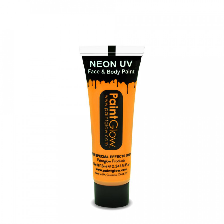 Sunshine Orange - Neon UV Face & Body Paint | Cazaar