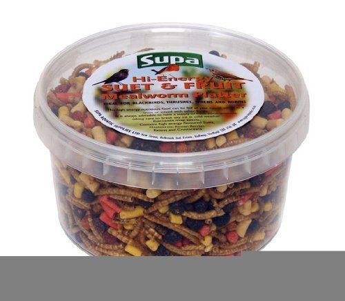 Click to view product details and reviews for Supa Suet Fruit Mealworm Platter 500ml 545871.