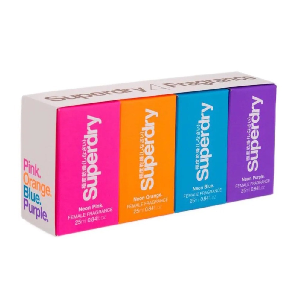 Superdry Female Cologne Set 4 x 25ml