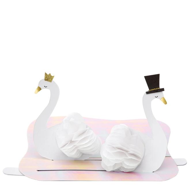 Click to view product details and reviews for Swan Wedding Interactive Card.