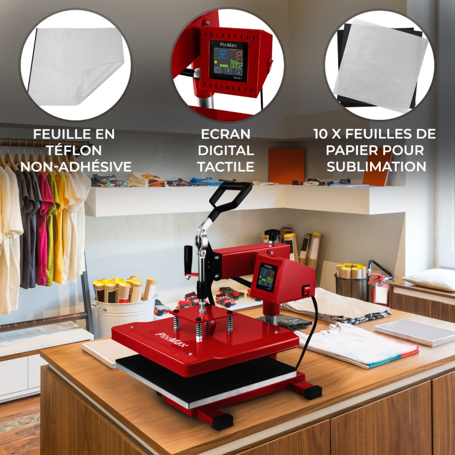 Swing Heat Press 38 X 38cm Teflon Sheet Sublimation Paper