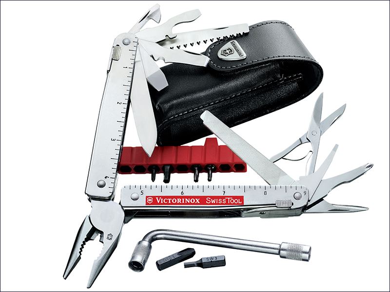 SwissTool X Plus with Corkscrew 3.0338.L VICSWISSCS