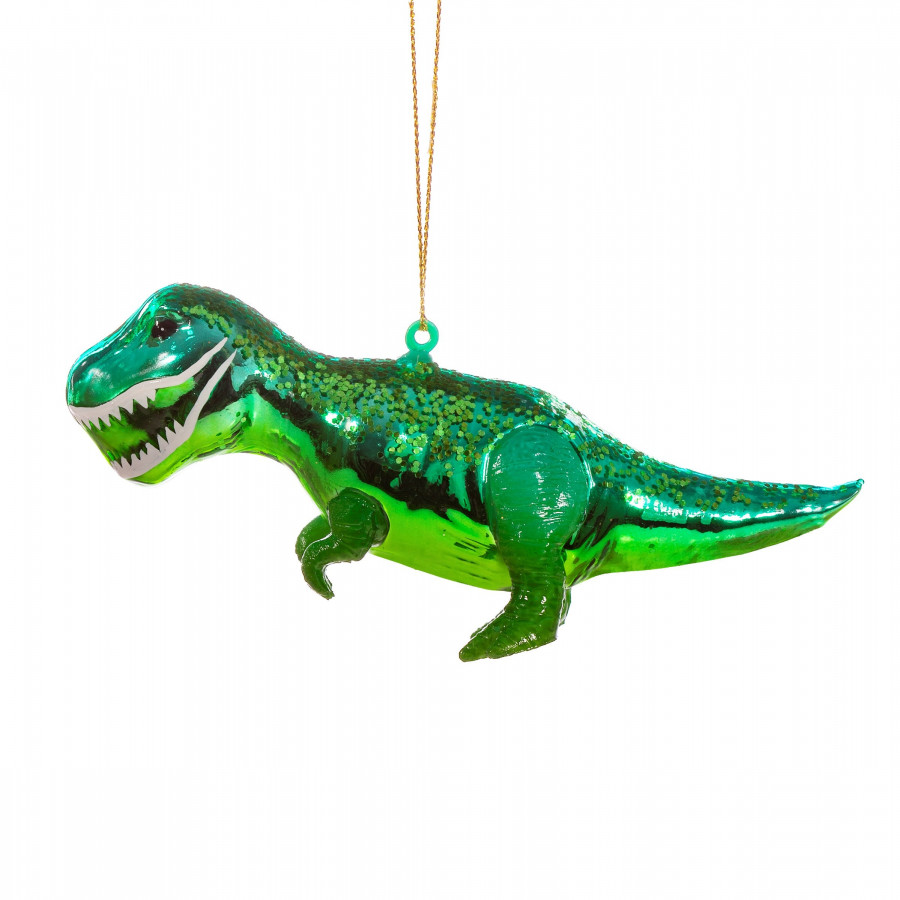Click to view product details and reviews for T Rex Shaped Bauble – Fun Christmas Decoration.
