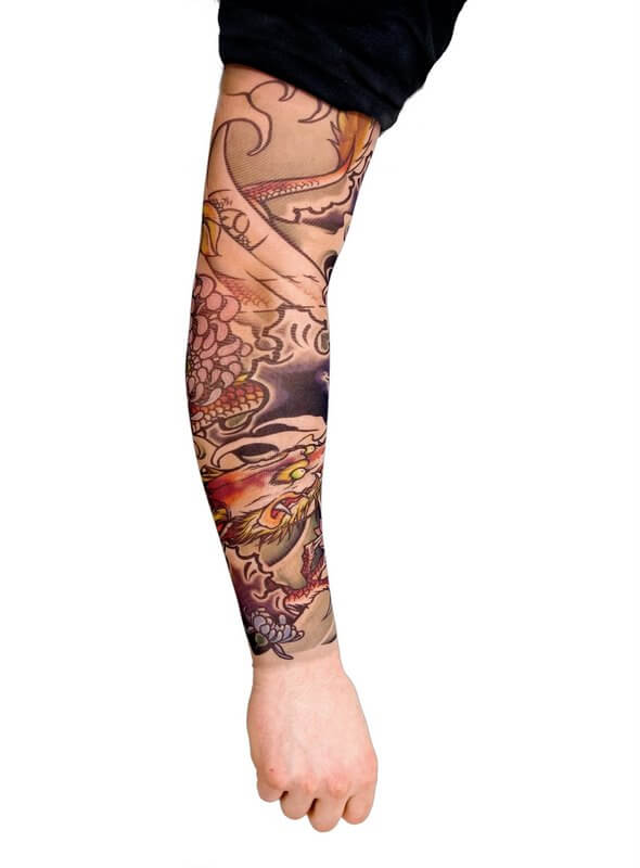 Tattoo Sleeve Dragon Master Medium