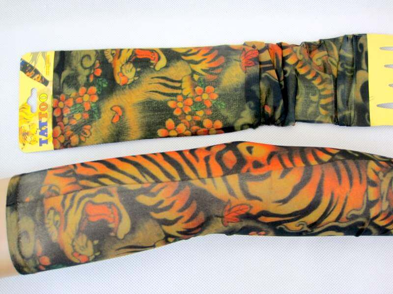 Tattoo Sleeves Pair- Tiger Design