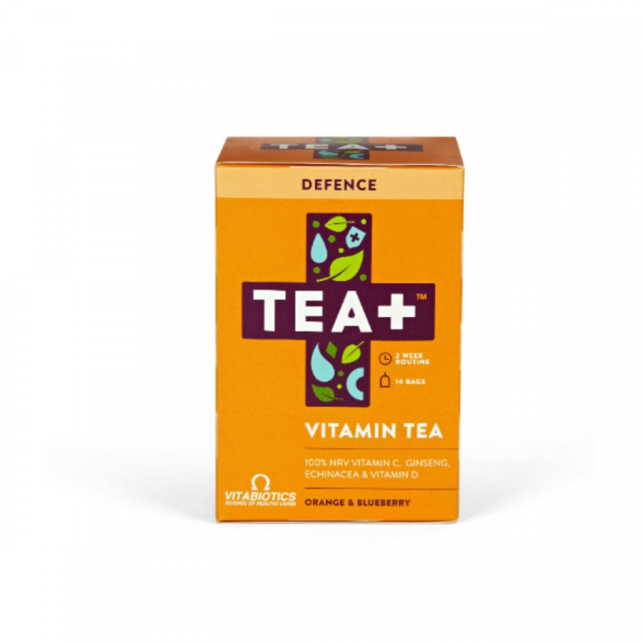 Tea Plus (+)  Defence Vitamin Infused Tea - 14 Bags - 96069
