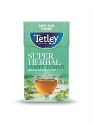 Tetley Super Herbal Digestion Mint and Fennel - TTY9
