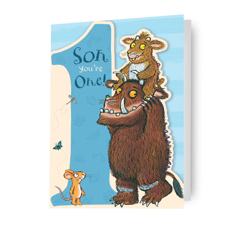 Click to view product details and reviews for The Gruffalo Son Age 1 Birthday Card. Click to view product details and reviews for The Gruffalo Son Age 1 Birthday Card.
