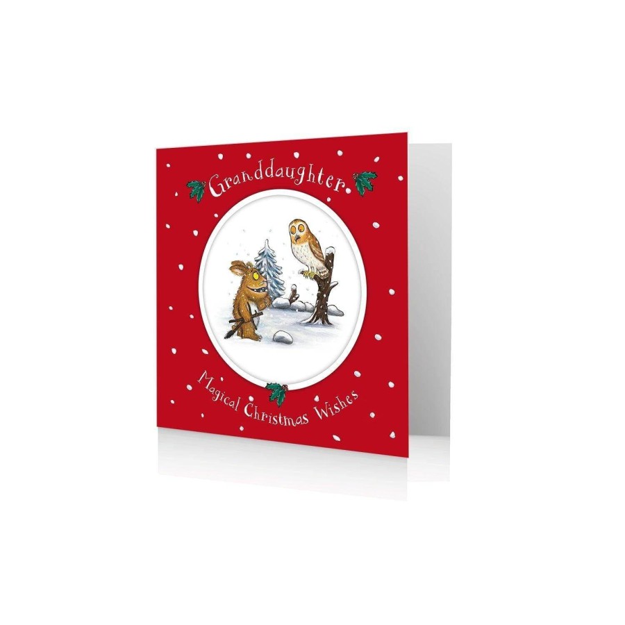 Click to view product details and reviews for The Gruffalos Child Granddaughter Christmas Card.