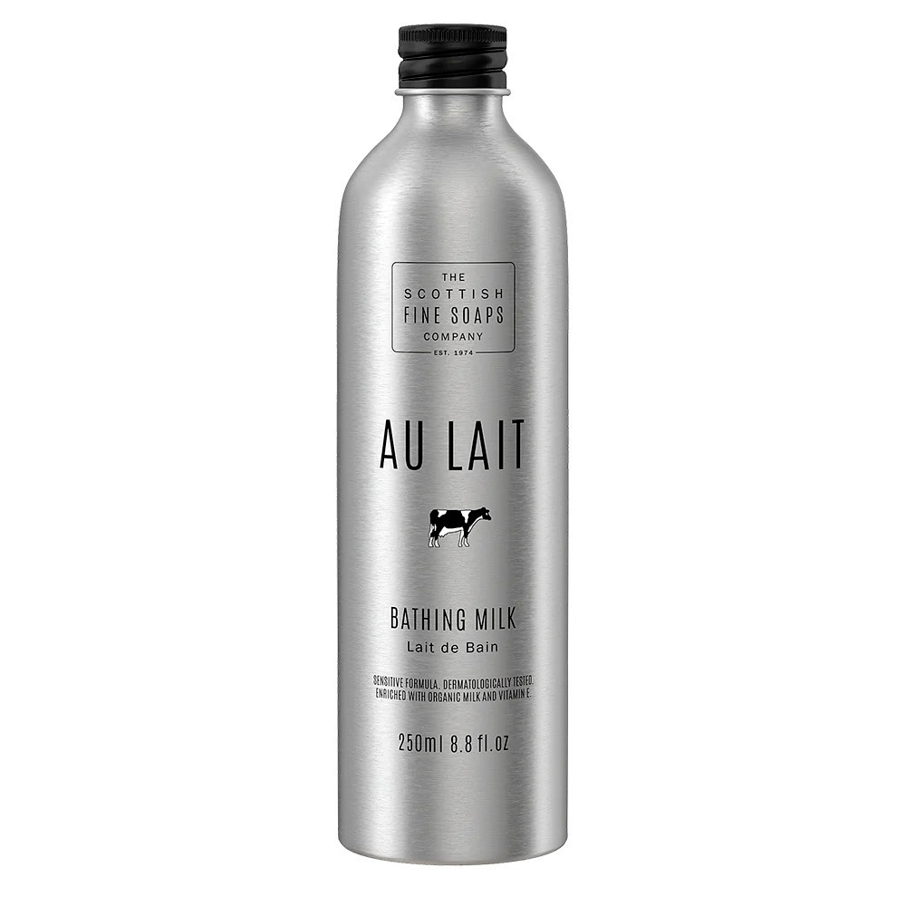 The Scottish Fine Soaps Company Au Lait Luxury Bathing Milk Scent Gift Organic