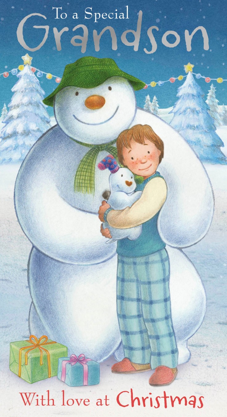 Click to view product details and reviews for The Snowman Grandson Christmas Card. Click to view product details and reviews for The Snowman Grandson Christmas Card.