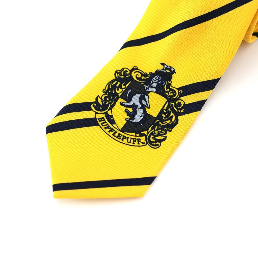 Adults Harry Potter Costume | Hufflepuff Cloak, Tie & Tattoos