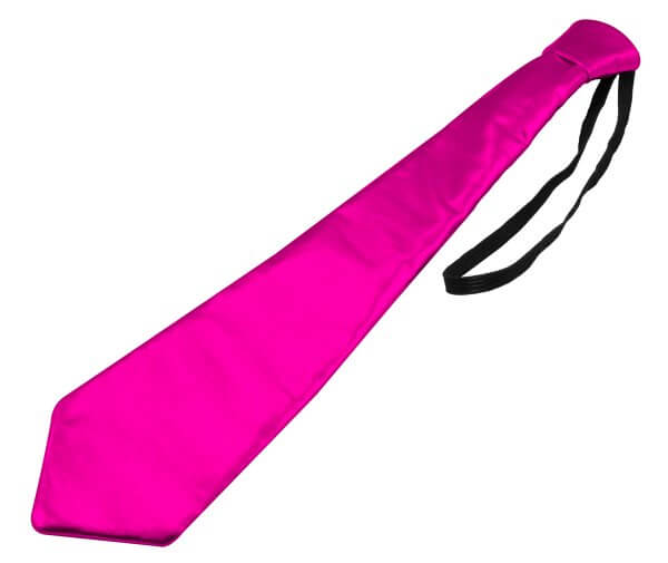 Tie Metallic Cerise