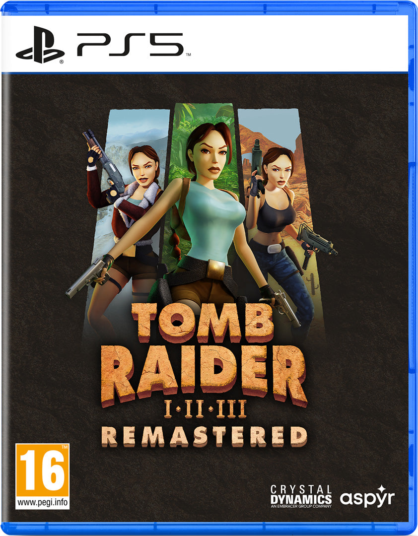Tomb Raider I-III Remastered Starring Lara Croft - PlayStation 5