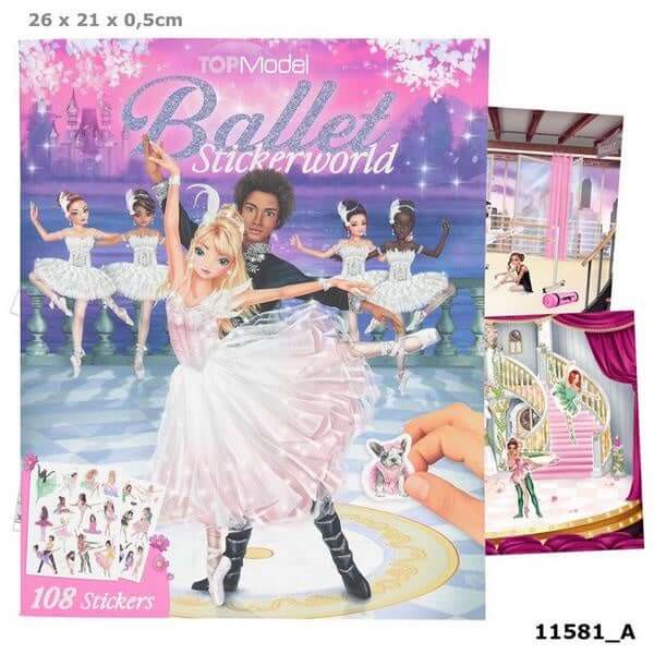TOPModel Ballet Stickerworld | Cazaar