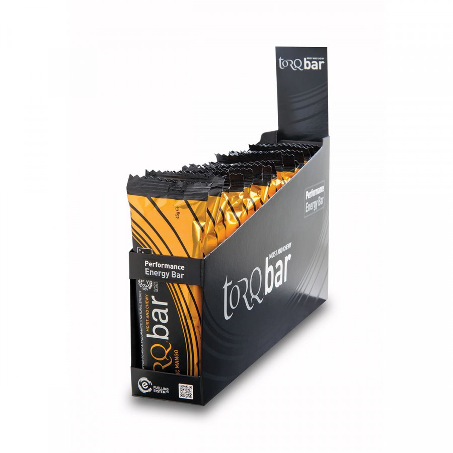 TORQ ORGANIC ENERGY BAR (15X 45G): ORGANIC MANGO - TQNBORGMA