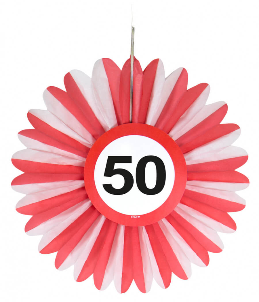 Click to view product details and reviews for Traffic Sign 50th Birthday Fan.