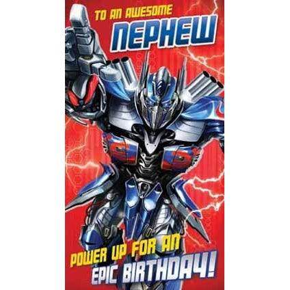 Click to view product details and reviews for Transformers The Last Knight Nephew Card. Click to view product details and reviews for Transformers The Last Knight Nephew Card.