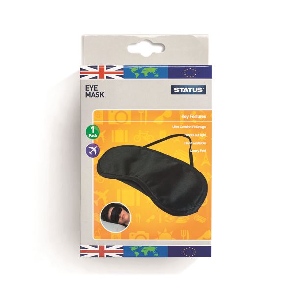Click to view product details and reviews for Travel Eye Mask With Strap Pk10 Sts8586.