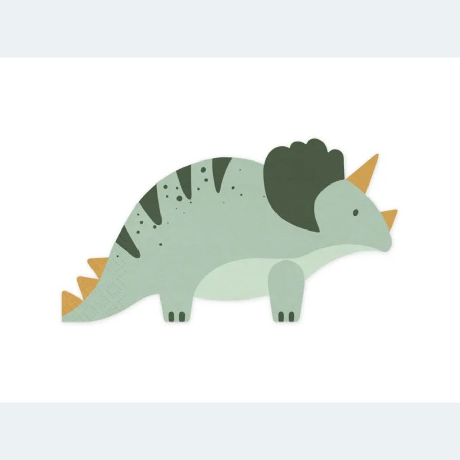 Click to view product details and reviews for Triceratops Dinosaur Paper Napkins Childrens Jurassic Party Tableware X 12.