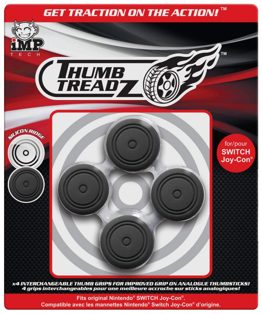 Imp Tech Trigger Treadz Switch Thumb Treadz - Black