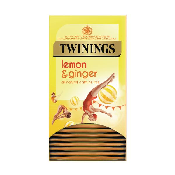 Twinings Lemon Ginger Infusion Tea - TQ82482