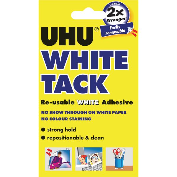 Uhu White Tack Handy 42196 Pk 12 - ED42196