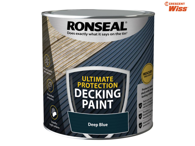 Ultimate Protection Decking Paint Deep Blue 2.5 litre - RSLDPDB25L