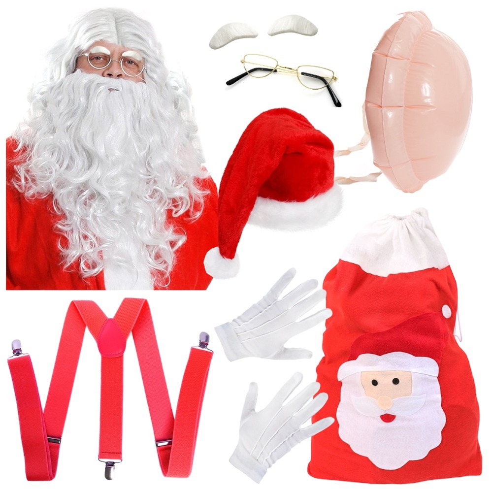 Click to view product details and reviews for The Ultimate Santa Costume Set With Hat.