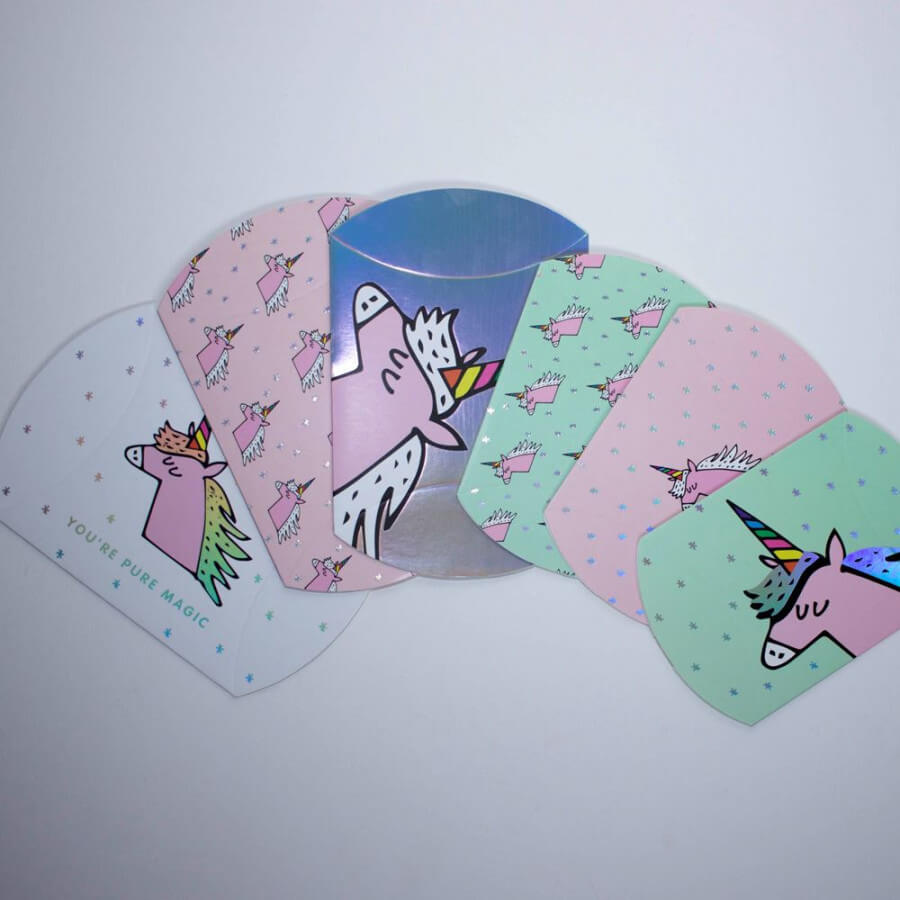 Click to view product details and reviews for Unicorn Gift Boxes Girls Birthday Party Favours Cake Treats X6.