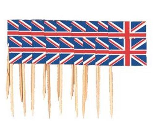 Click to view product details and reviews for Union Jack Flag Party Picks.