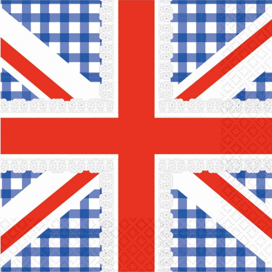 Click to view product details and reviews for Union Jack Paper Napkins X 16.