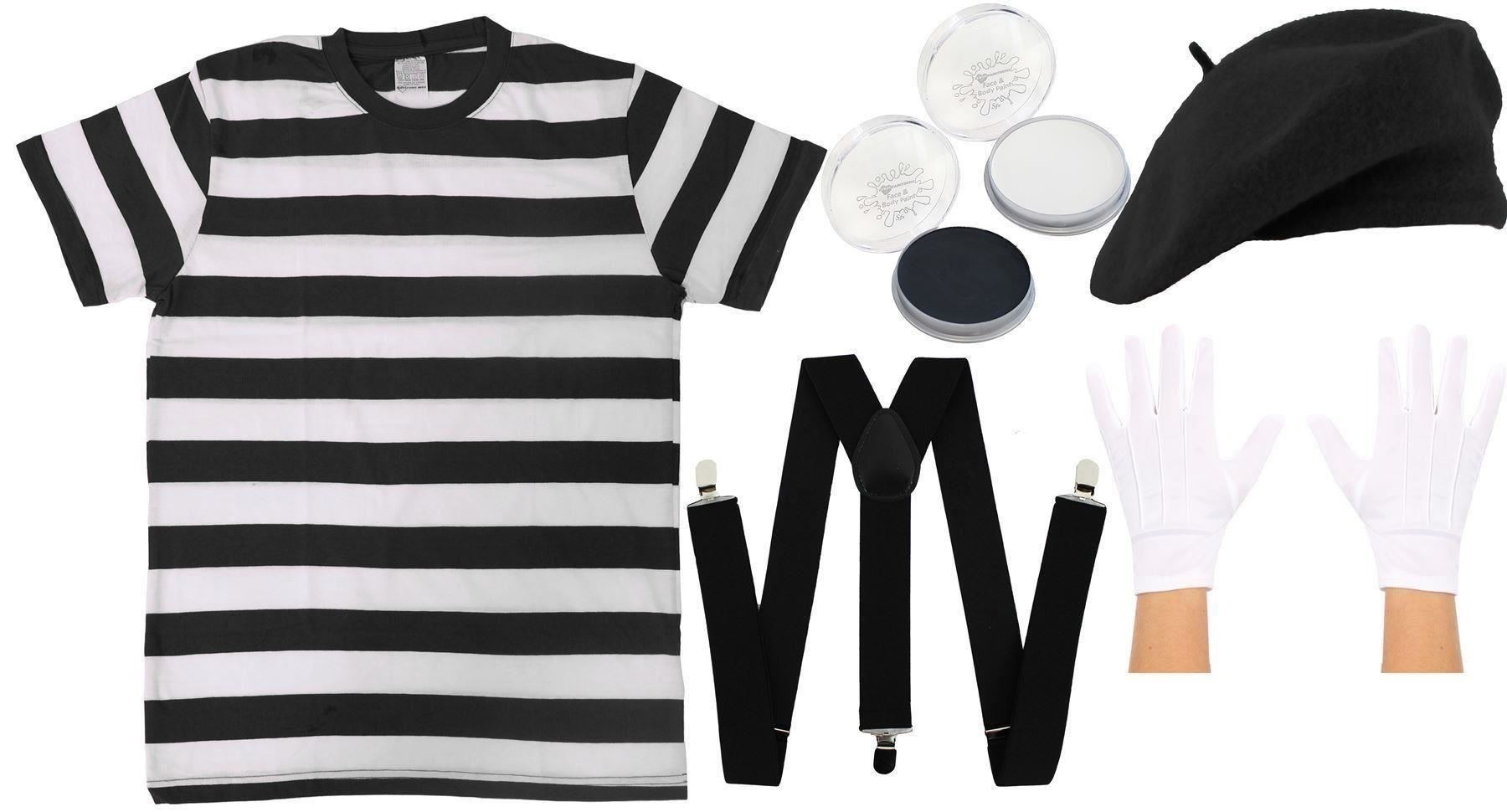 Unisex French Mime Set