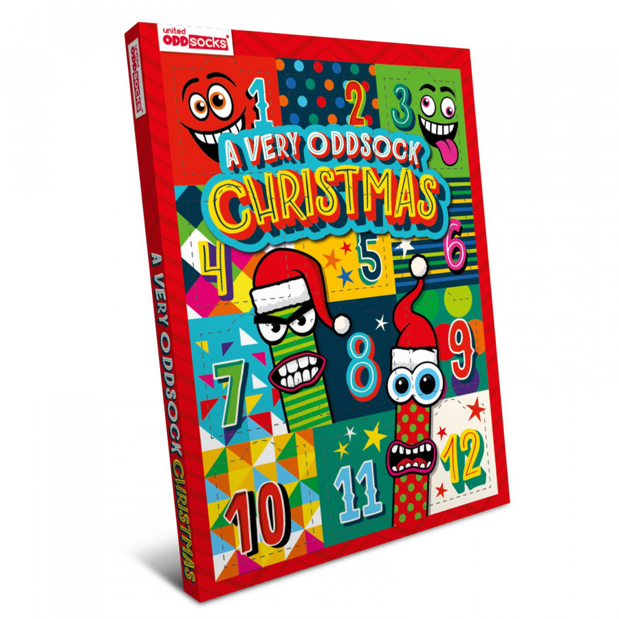 United Oddsocks Christmas Sock Advent Calender Mens Socks Uk 6-11