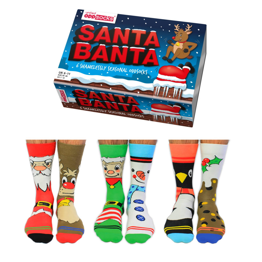 Click to view product details and reviews for United Oddsocks Santa Banta Christmas Mismatched Set Of 6 Mens Uk 6 11 Odd Socks. Click to view product details and reviews for United Oddsocks Santa Banta Christmas Mismatched Set Of 6 Mens Uk 6 11 Odd Socks.