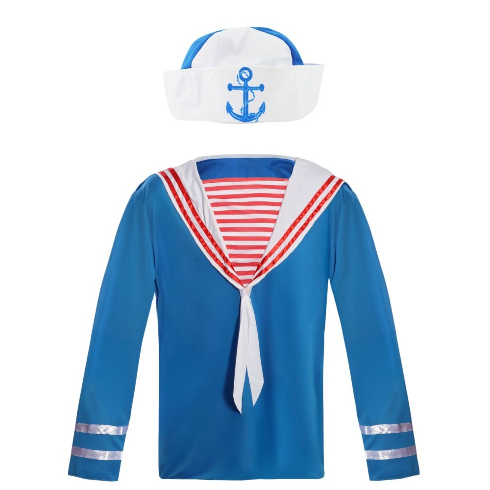 Click to view product details and reviews for Adults Sailor Costume 2 Pcs Top Hat.