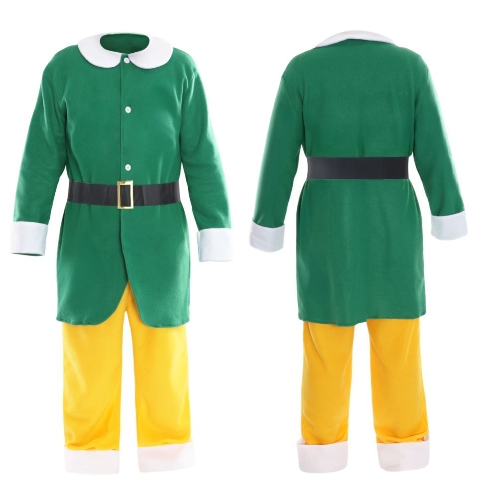 Friendly Elf & Jovie Elf Couples Costume | 7 Pcs