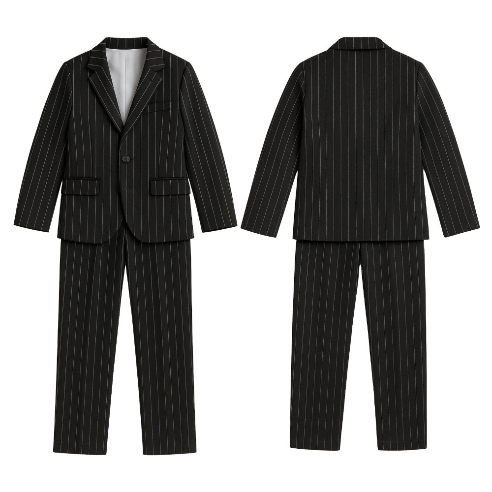 Mens Henchman Rat Costume | 10 Pcs | Blazer, Trousers, Shirt, Bald Cap, Face Paint, Nose, Rings, Chain & Gloves