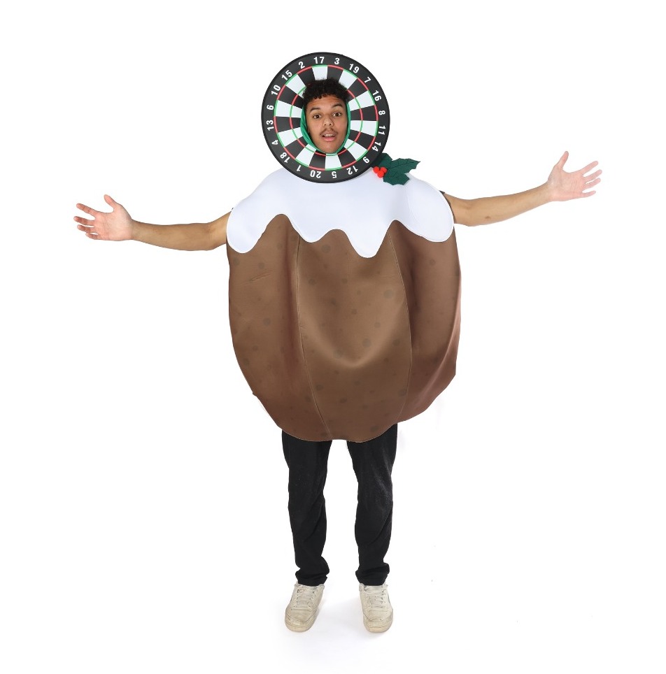 Click to view product details and reviews for Adults Dartboard Christmas Pudding Costume.