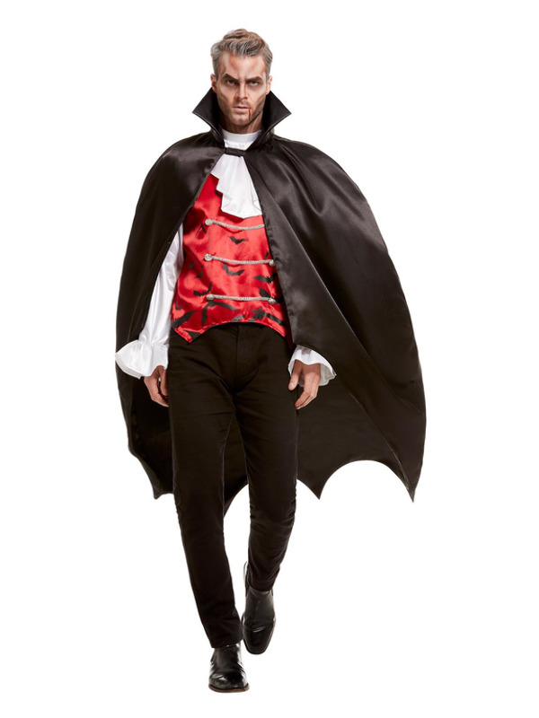 Click to view product details and reviews for Vampire Bat Cape Black 52148.