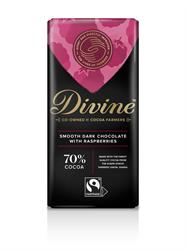 Click to view product details and reviews for Vegan Dark Chocolate With Raspberries 90g Dvn9.