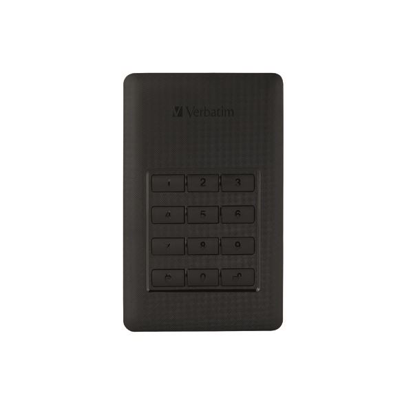 Verbatim HDD with Keypad Access 2TB - VM53403