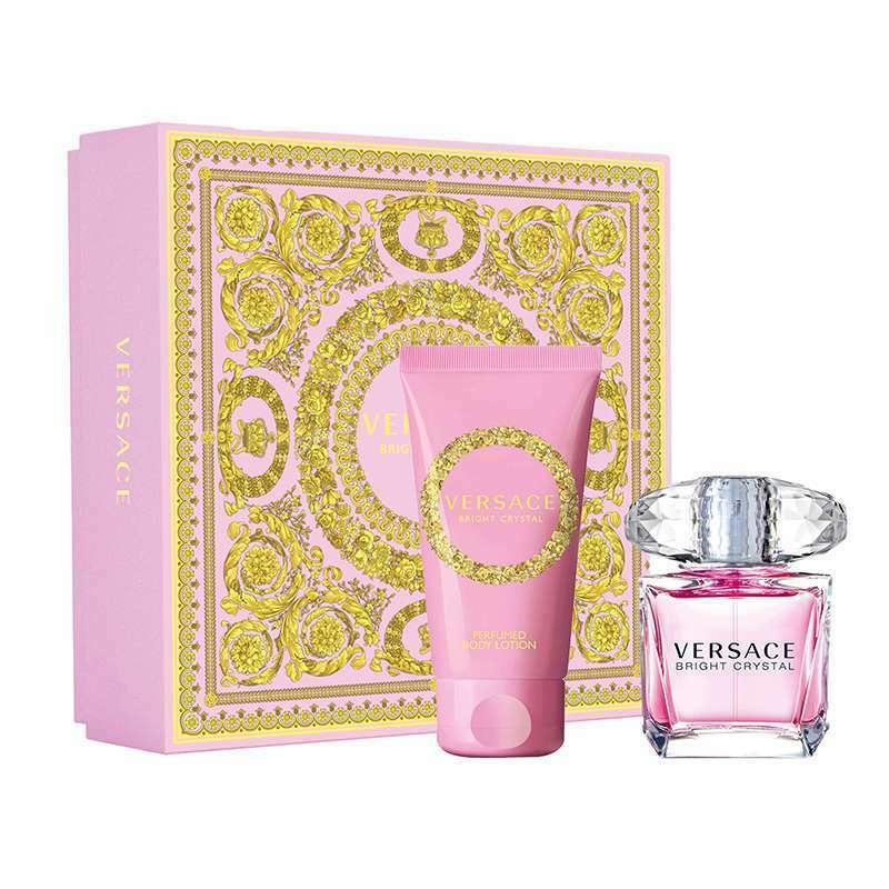 VERSACE BRIGHT CRYSTAL 30ML EDT SPRAY + 50ML BODY LOTION BRAND NEW GIFT SET 2020
