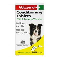 Click to view product details and reviews for Vetzyme Conditioning Tablets Dogs 240s 213624. Click to view product details and reviews for Vetzyme Conditioning Tablets Dogs 240s 213624.