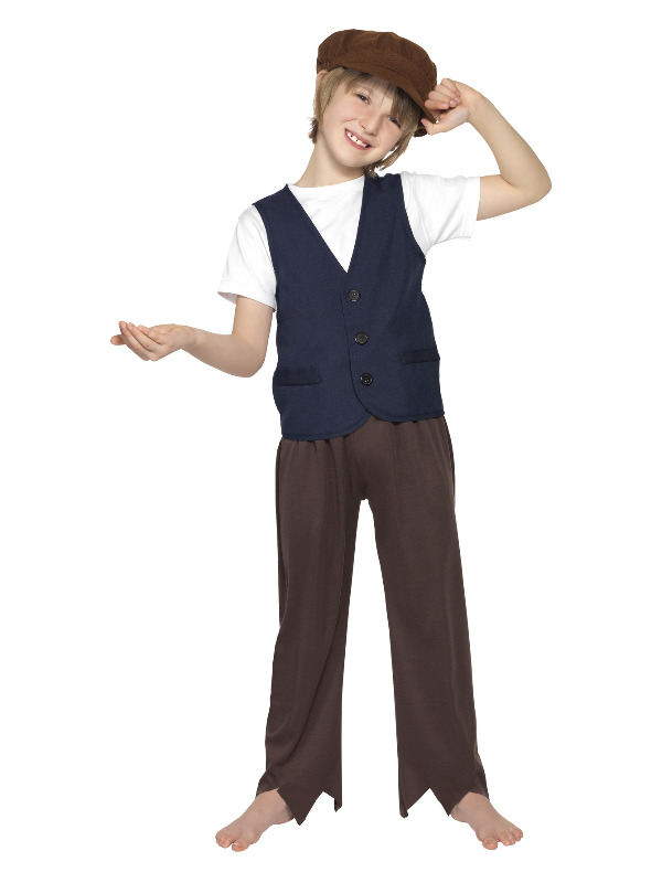 Victorian Poor Peasant Boy Kit Brown Cazaar Victorian Poor Peasant Boy Kit Brown Cazaar