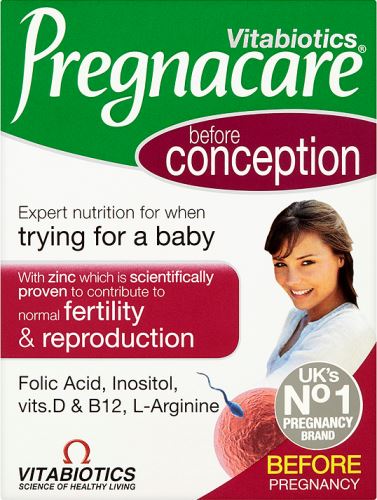 Click to view product details and reviews for Vitabiotics Pregnacare Conception Tablets 30s 49710.