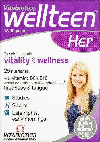 Click to view product details and reviews for Vitabtiotics Wellteen Her Tablets 30s 88895.