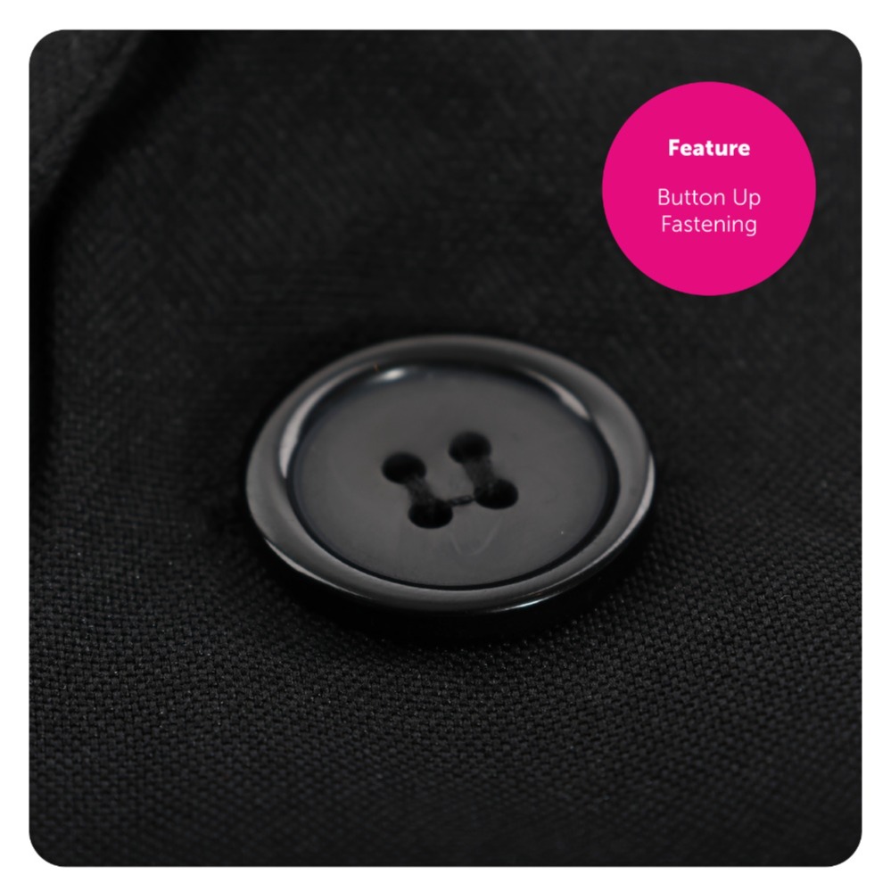 Boy Doll Costume - Black Suit, Wig & Black Bowtie