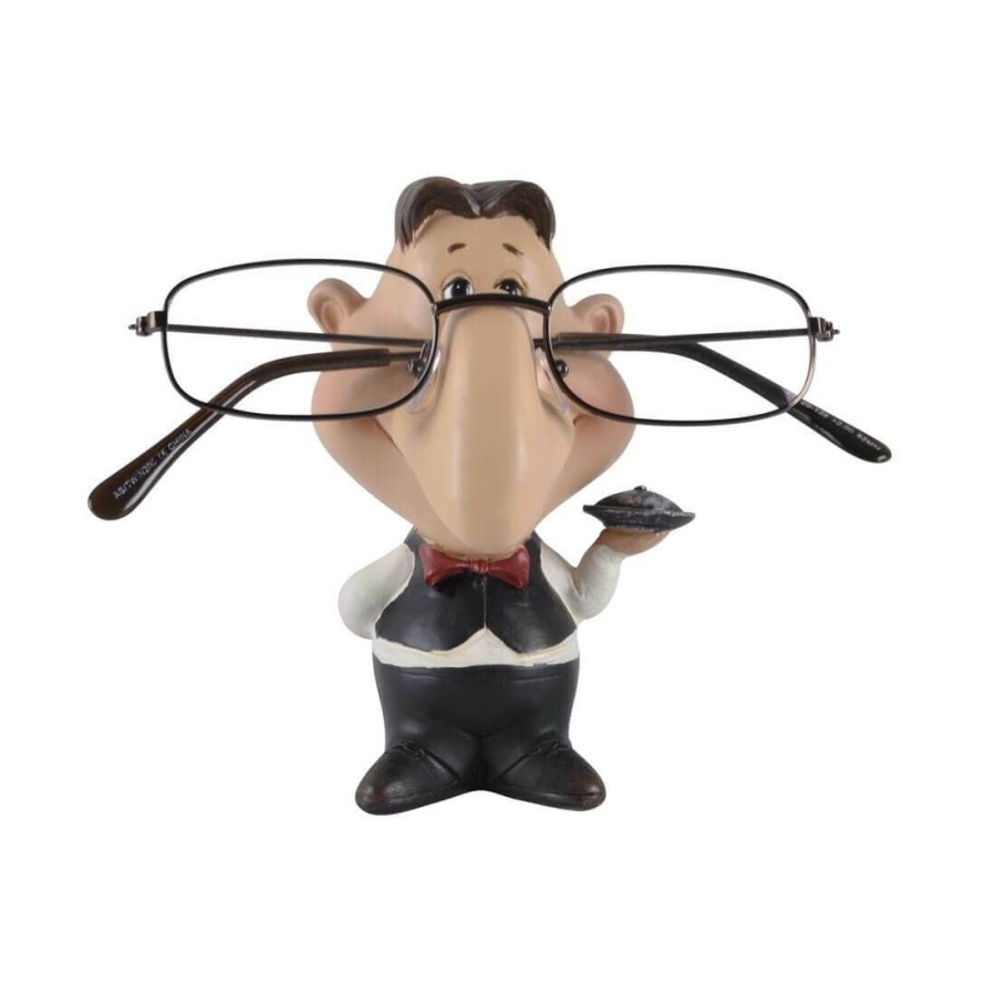 Waiter Specs Novelty Glasses Holder Stand Figure