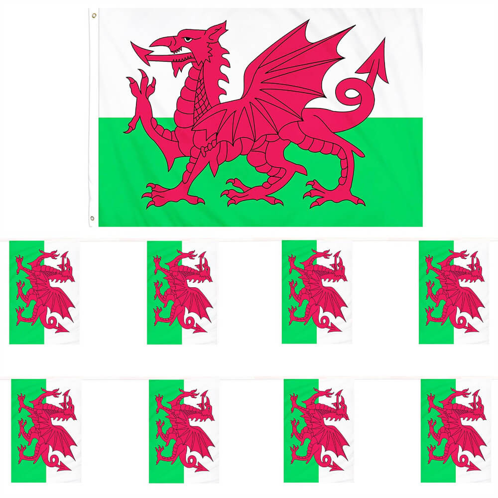 Click to view product details and reviews for Wales Flag Bunting For Events 240 Flags 120m 400ft.